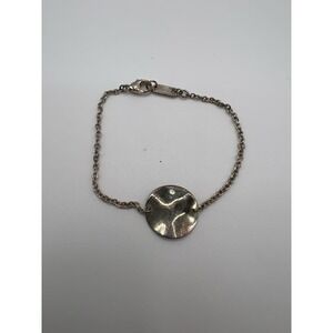 Ippolita Sterling Silver‎ Wavy Disc Bracelet. Fabulous Alone Or Combine